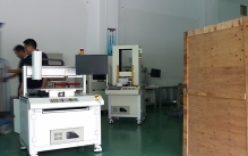 新款三軸荷重位移曲線測試機發(fā)往客戶試驗室