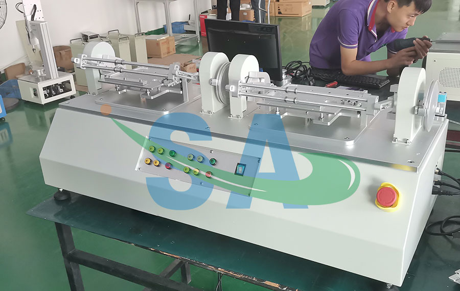 微克最新推出一款雙工位折疊屏手機(jī)扭力試驗(yàn)機(jī)(圖2) 微克最新推出一款雙工位折疊屏手機(jī)扭力試驗(yàn)機(jī)(圖2)